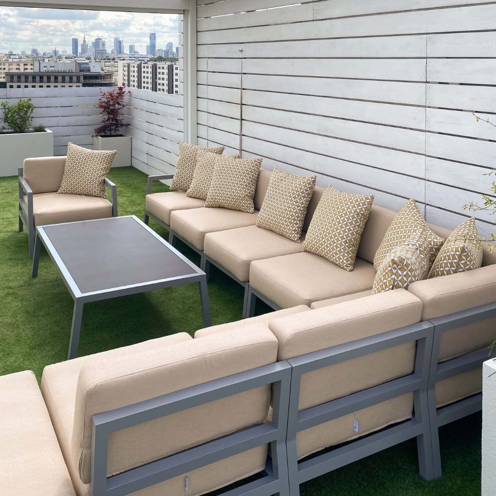 Paella meble tarasowe łososiowe 2