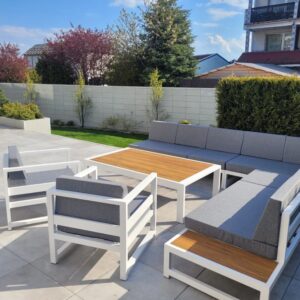 Alhome Narożny Zestaw Madera 305 × 293 cm