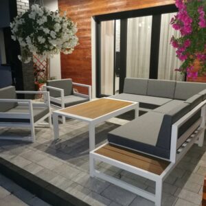 Alhome Narożny Zestaw Madera 278 × 233 cm