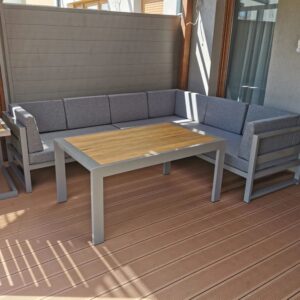 Alhome Narożny Zestaw Madera 250 × 205 cm